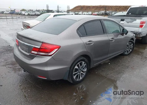 2014 Honda Civic Ex из США, поврежденный, VIN 19XFB2F81EE264100